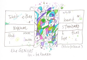 the genius in-between