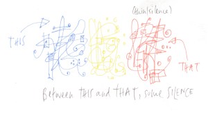 between this and that, some silence