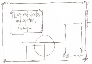 15 lines and circles and