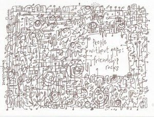 19 people without gaps