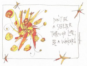 28 don't be a sleeper