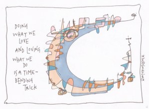 3 doing what we love